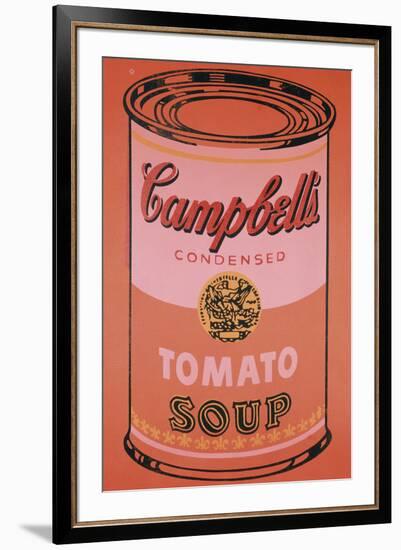 Campbell's Soup Can, c.1965 (Orange)-Andy Warhol-Framed Giclee Print