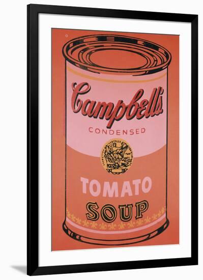 Campbell's Soup Can, c.1965 (Orange)-Andy Warhol-Framed Giclee Print