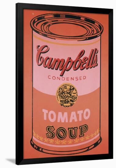 Campbell's Soup Can, c.1965 (Orange)-Andy Warhol-Framed Giclee Print