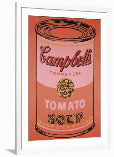 Campbell's Soup Can, c.1965 (Orange)-Andy Warhol-Framed Giclee Print