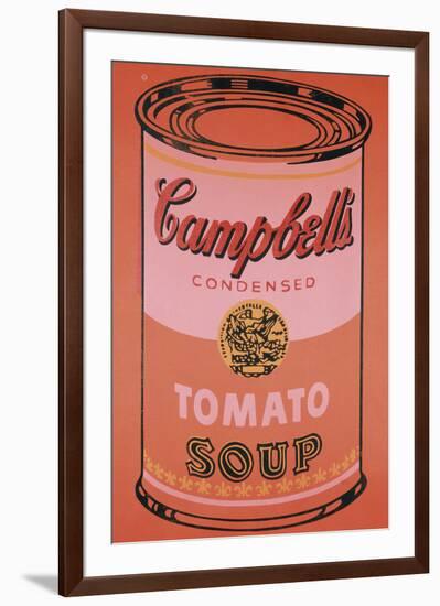 Campbell's Soup Can, c.1965 (Orange)-Andy Warhol-Framed Giclee Print