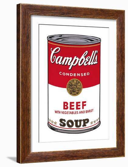 Campbell's Soup I: Beef, 1968-Andy Warhol-Framed Art Print