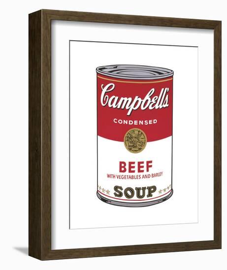 Campbell's Soup I: Beef, 1968-Andy Warhol-Framed Art Print