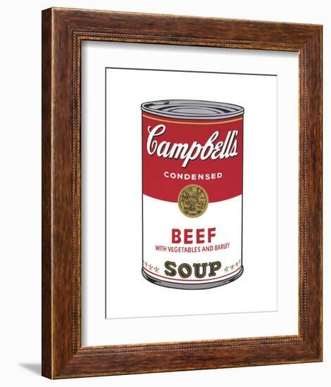 Campbell's Soup I: Beef, 1968-Andy Warhol-Framed Art Print