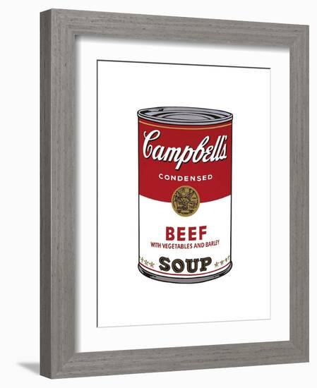 Campbell's Soup I: Beef, c.1968-Andy Warhol-Framed Giclee Print