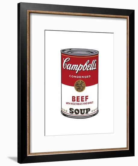 Campbell's Soup I: Beef, c.1968-Andy Warhol-Framed Giclee Print