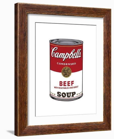 Campbell's Soup I: Beef, c.1968-Andy Warhol-Framed Giclee Print