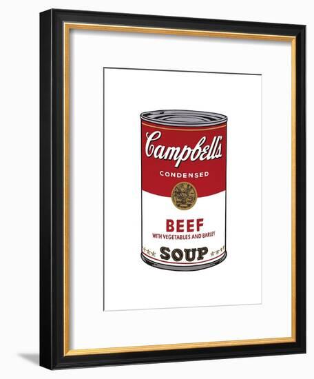 Campbell's Soup I: Beef, c.1968-Andy Warhol-Framed Giclee Print