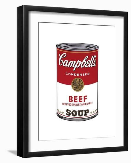 Campbell's Soup I: Beef, c.1968-Andy Warhol-Framed Giclee Print