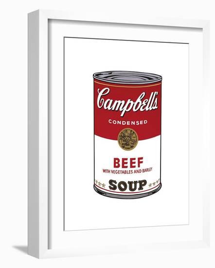 Campbell's Soup I: Beef, c.1968-Andy Warhol-Framed Giclee Print