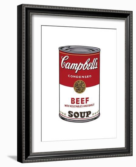 Campbell's Soup I: Beef, c.1968-Andy Warhol-Framed Giclee Print