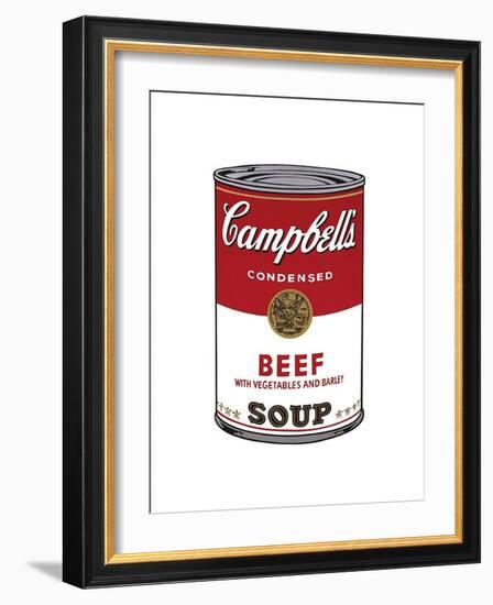 Campbell's Soup I: Beef, c.1968-Andy Warhol-Framed Giclee Print