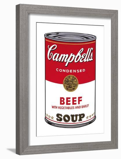 Campbell's Soup I: Beef, c.1968-Andy Warhol-Framed Art Print