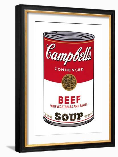 Campbell's Soup I: Beef, c.1968-Andy Warhol-Framed Art Print