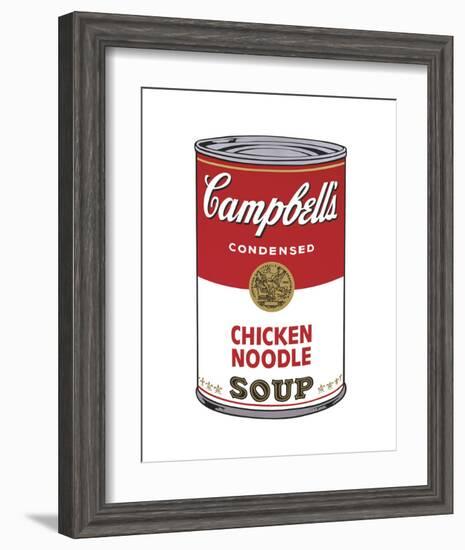 Campbell's Soup I: Chicken Noodle, 1968-Andy Warhol-Framed Art Print