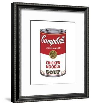 Campbell's Soup I: Chicken Noodle, 1968-Andy Warhol-Framed Art Print