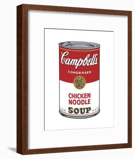 Campbell's Soup I: Chicken Noodle, 1968-Andy Warhol-Framed Art Print