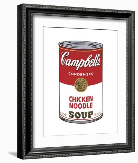 Campbell's Soup I: Chicken Noodle, 1968-Andy Warhol-Framed Art Print