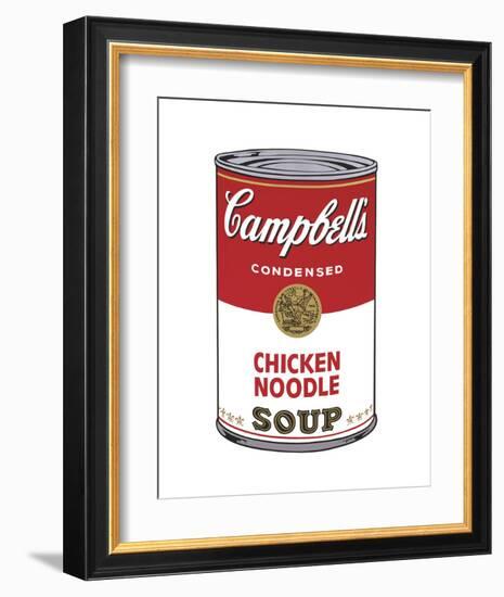 Campbell's Soup I: Chicken Noodle, 1968-Andy Warhol-Framed Art Print