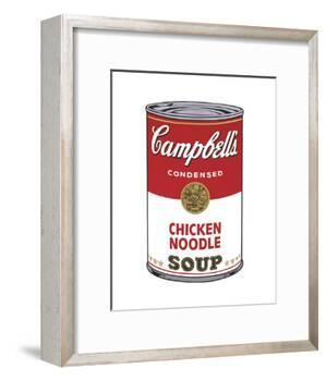 Campbell's Soup I: Chicken Noodle, 1968-Andy Warhol-Framed Art Print