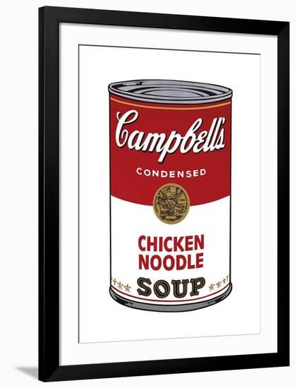 Campbell's Soup I: Chicken Noodle, c.1968-Andy Warhol-Framed Giclee Print