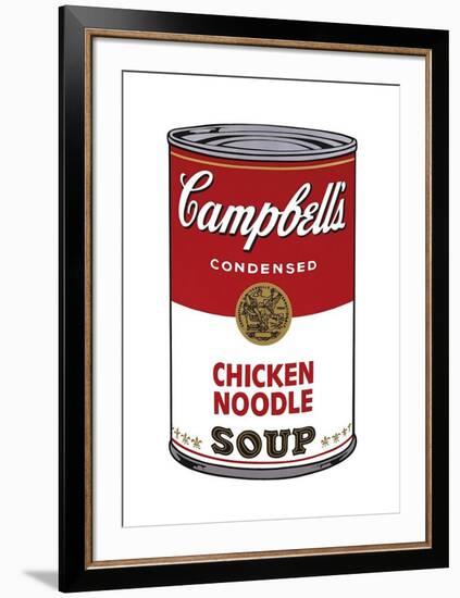 Campbell's Soup I: Chicken Noodle, c.1968-Andy Warhol-Framed Giclee Print