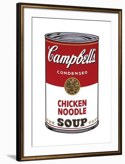 Campbell's Soup I: Chicken Noodle, c.1968-Andy Warhol-Framed Giclee Print