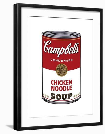 Campbell's Soup I: Chicken Noodle, c.1968-Andy Warhol-Framed Giclee Print