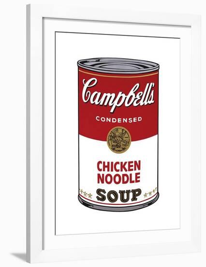 Campbell's Soup I: Chicken Noodle, c.1968-Andy Warhol-Framed Giclee Print