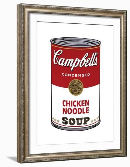 Campbell's Soup I: Chicken Noodle, c.1968-Andy Warhol-Framed Giclee Print