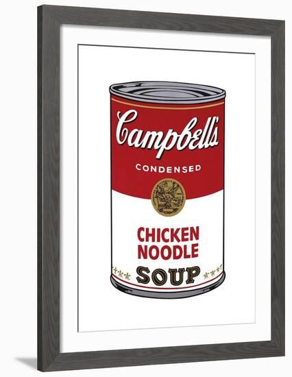 Campbell's Soup I: Chicken Noodle, c.1968-Andy Warhol-Framed Giclee Print