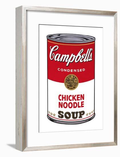 Campbell's Soup I: Chicken Noodle, c.1968-Andy Warhol-Framed Art Print