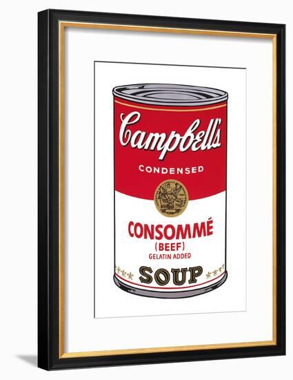 Campbell's Soup I: Consomme, c.1968-Andy Warhol-Framed Art Print