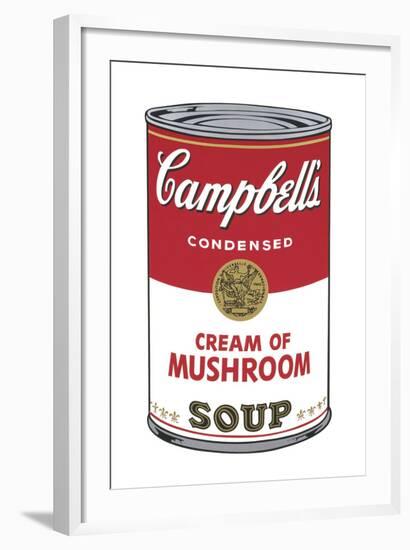 Campbell's Soup I: Cream of Mushroom, 1968-Andy Warhol-Framed Art Print