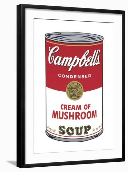 Campbell's Soup I: Cream of Mushroom, 1968-Andy Warhol-Framed Art Print