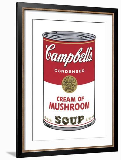 Campbell's Soup I: Cream of Mushroom, 1968-Andy Warhol-Framed Art Print