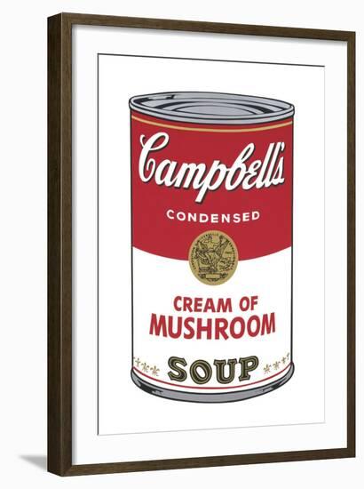 Campbell's Soup I: Cream of Mushroom, 1968-Andy Warhol-Framed Art Print