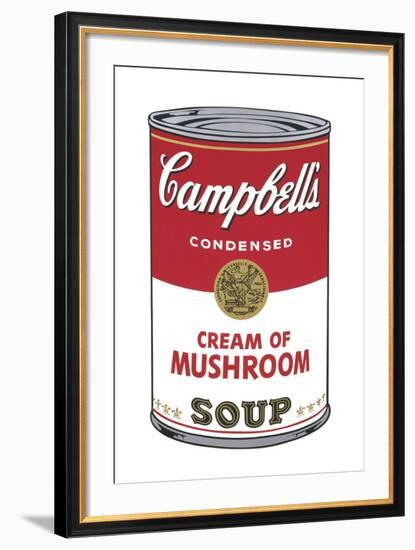 Campbell's Soup I: Cream of Mushroom, 1968-Andy Warhol-Framed Art Print