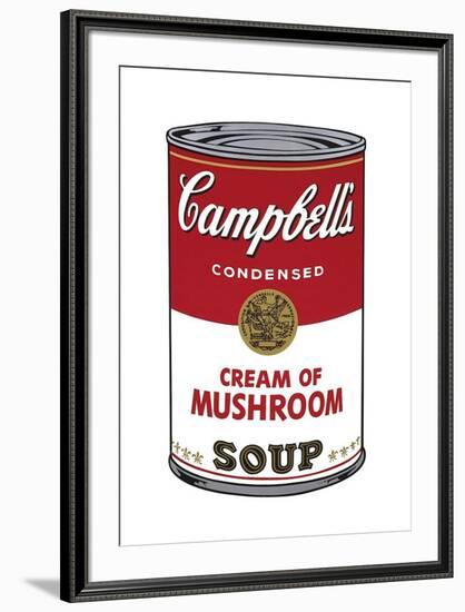 Campbell's Soup I: Cream of Mushroom, c.1968-Andy Warhol-Framed Giclee Print