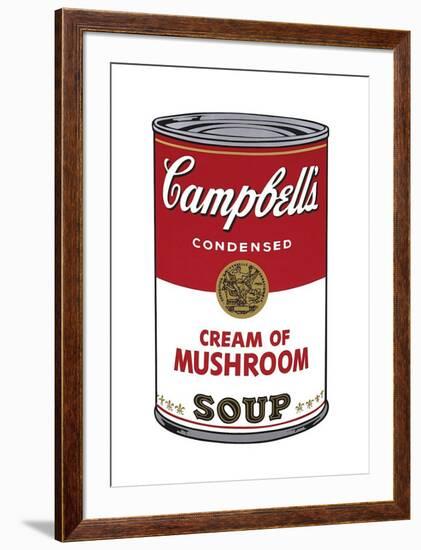 Campbell's Soup I: Cream of Mushroom, c.1968-Andy Warhol-Framed Giclee Print