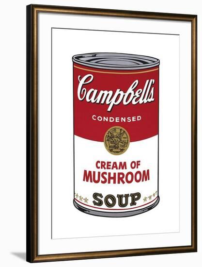 Campbell's Soup I: Cream of Mushroom, c.1968-Andy Warhol-Framed Giclee Print