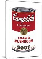 Campbell's Soup I: Cream of Mushroom, c.1968-Andy Warhol-Mounted Giclee Print