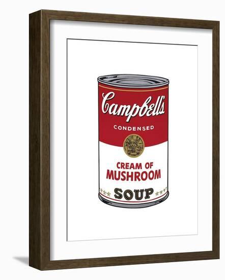 Campbell's Soup I: Cream of Mushroom, c.1968-Andy Warhol-Framed Giclee Print