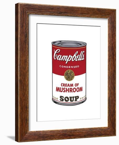 Campbell's Soup I: Cream of Mushroom, c.1968-Andy Warhol-Framed Giclee Print
