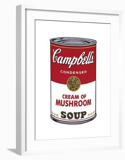 Campbell's Soup I: Cream of Mushroom, c.1968-Andy Warhol-Framed Giclee Print