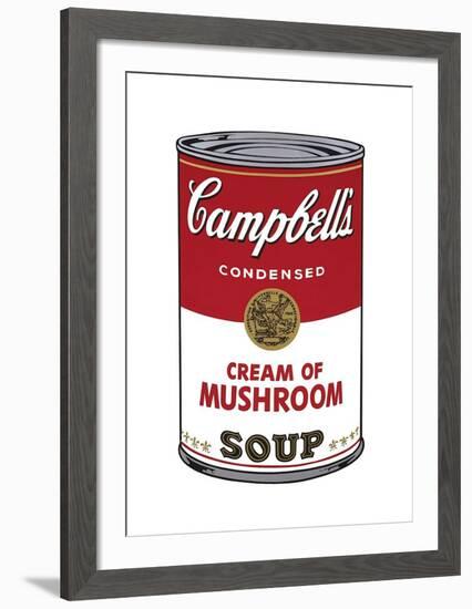 Campbell's Soup I: Cream of Mushroom, c.1968-Andy Warhol-Framed Giclee Print