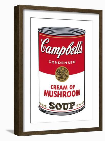 Campbell's Soup I: Cream of Mushroom, c.1968-Andy Warhol-Framed Art Print