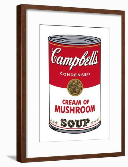 Campbell's Soup I: Cream of Mushroom, c.1968-Andy Warhol-Framed Art Print