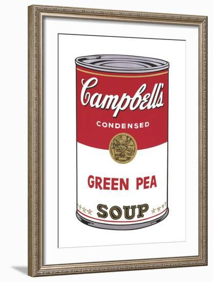 Campbell's Soup I: Green Pea, 1968-Andy Warhol-Framed Art Print