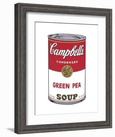 Campbell's Soup I: Green Pea, 1968-Andy Warhol-Framed Art Print